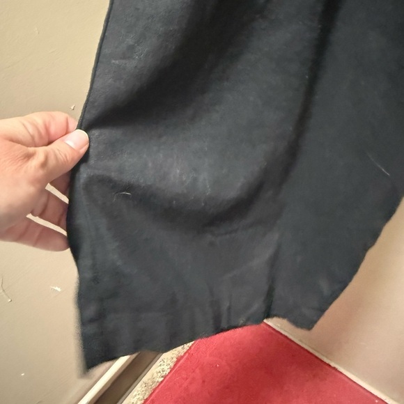 Old Navy black drawstring elastic waist wide leg pant - Picture 2 of 3